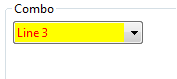 Read only ComboBox on Windows