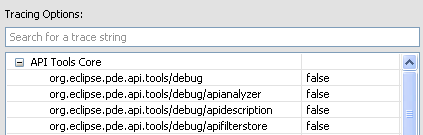 API Tools tracing
