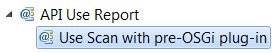 Use scan launch configuration with pre-OSGi plug-ins
