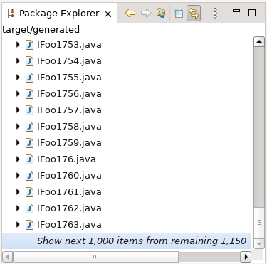 Package Explorer